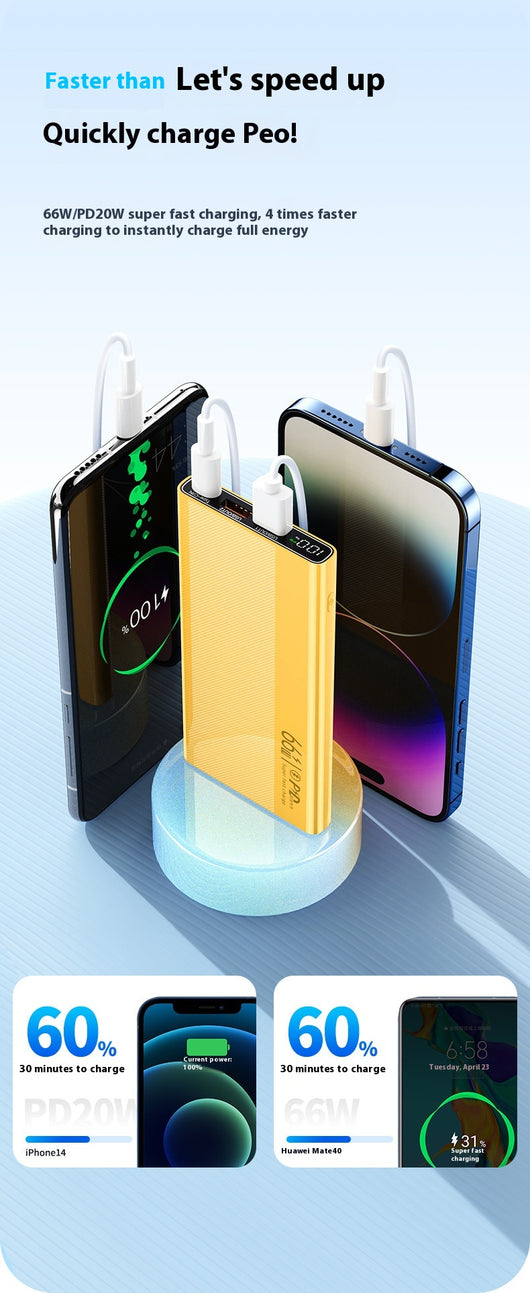 Batería Portátil de Alta Capacidad con Carga Rápida PD 66W - Image 18