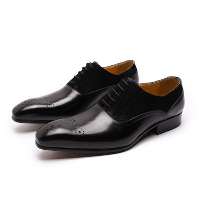 Zapatos de Vestir Tallados Estilo Brogue para Hombre - Elegancia Formal y Casual - Image 3