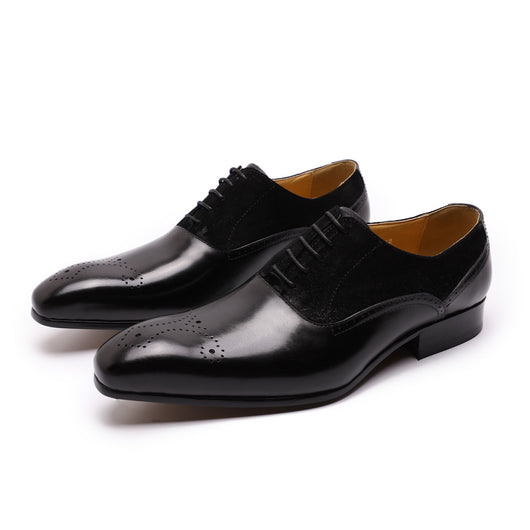 Zapatos de Vestir Tallados Estilo Brogue para Hombre - Elegancia Formal y Casual - Image 3