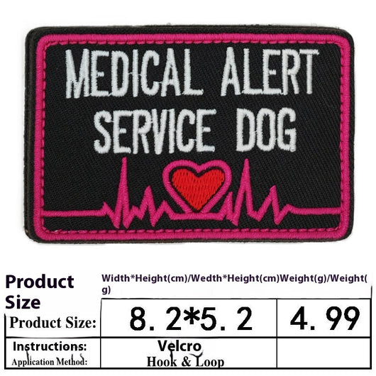 Accesorios para Perros con Bordado y Velcro - Pegatinas Decorativas Personalizables - Image 15