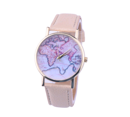 Reloj de Pulsera con Mapa Mundi - Diseño Estudiante Moderno - Image 8