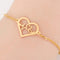 Dorado Color Charms Bracelet Femme Stainless Steel Women Jewelry Lucky Origami Elephant Bracelets Friendship Gifts Love