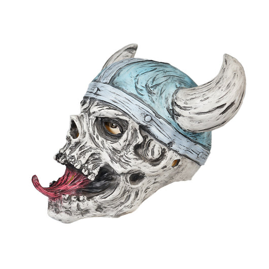 Máscara de Látex Vikingo Terrorífico para Halloween - Image 3