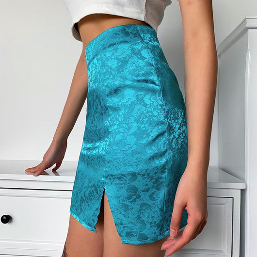 Falda de Verano en Jacquard de Satén - Image 6