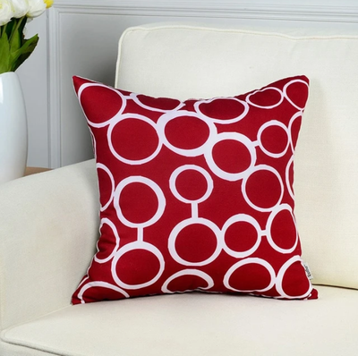 Funda de Almohada Geométrica de Felpa Suave - Image 27