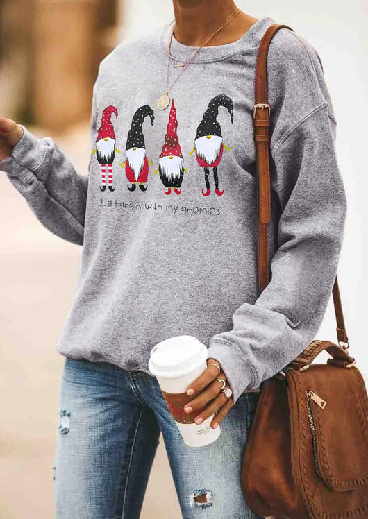Sudadera Navideña con Estampado de Manga Larga - Image 4