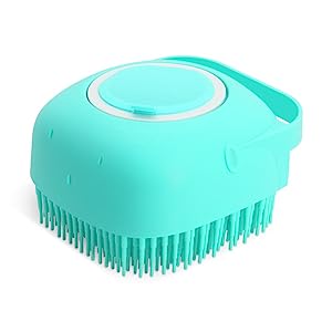 Cepillo de Baño para Mascotas con Dispensador de Jabón - Cerdas de Silicona Suave - Image 17