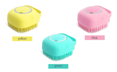 Cepillo de Baño para Mascotas con Dispensador de Jabón - Cerdas de Silicona Suave - Image 25