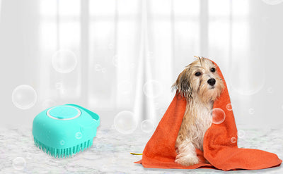 Cepillo de Baño para Mascotas con Dispensador de Jabón - Cerdas de Silicona Suave - Image 31