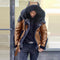 Chaqueta Abrigo con Capucha para Hombre