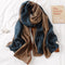 Holiday Shawl Sunscreen Silk Scarf Style 8 180x90 Cm