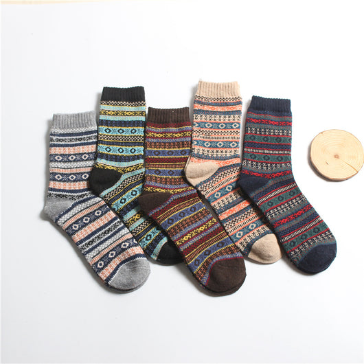 Calcetines de Lana de Conejo para Hombre - Elegancia Profesional - Image 10