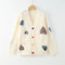 Cardigan Suelto de Punto Retorcido para Mujer - Otoño e Invierno