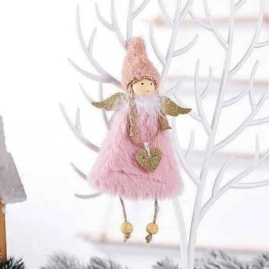 Ángeles Navideños de Peluche - Decoraciones Festivas - Image 13