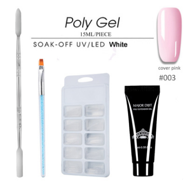 Set de Adhesivo Fotopolimérico para Uñas Acrílicas - 15ml Multicolor de Secado Rápido - Image 3