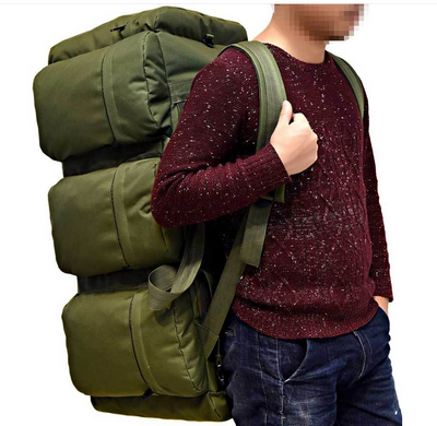 Mochila de Montaña 90L Camuflaje para Expediciones - Image 3