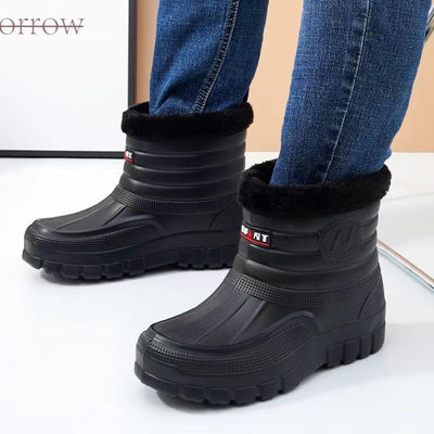 Botas de Trabajo Impermeables con Forro Térmico para Hombre - Image 11