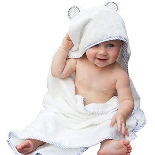 Toalla de Baño Infantil con Capucha Orejas de Osito - Bata Térmica Suave - Image 5