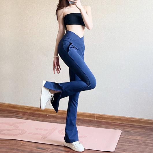 Pantalones Flare Cintura Alta Elásticos para Mujer - Image 22