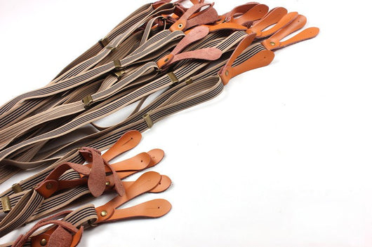 Tirantes Elásticos Dobles para Hombre y Mujer con Rayas - Image 9