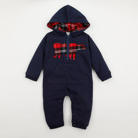 Buzo Infantil Británico con Capucha - Suéter Cálido para Niños