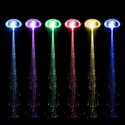 Horquilla de Cabello LED Parpadeante con Trenza Luminiscente - Image 7