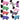 Colorful pet clothes pet two-legged sweater