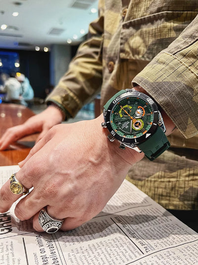 Reloj Deportivo Resistente al Agua con Banda de Silicona Colorida - Image 22