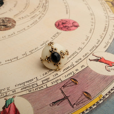 Anillo Vintage de Ágata Natural con Abeja para Hombre y Mujer - Image 31