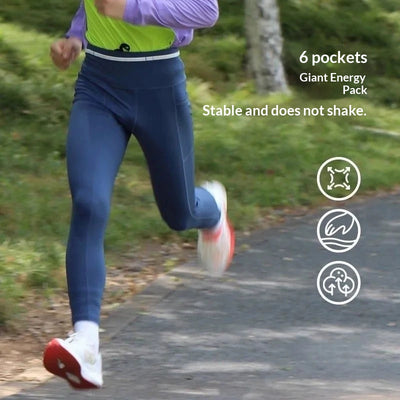 Pantalones de Entrenamiento con 6 Bolsillos para Running y Yoga