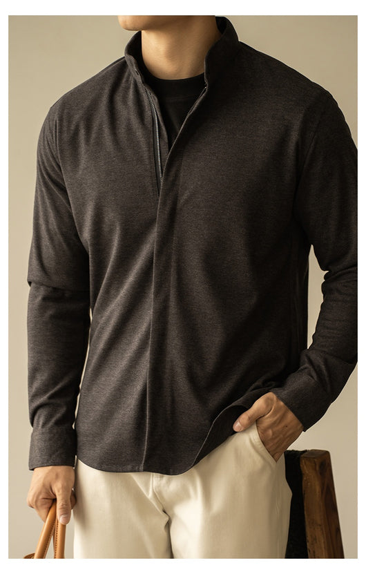 Camisa Slim Casual para Otoño e Invierno - Image 26