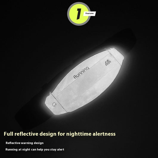 Riñonera Reflectante Impermeable para Correr de Noche - Unisex - Image 3