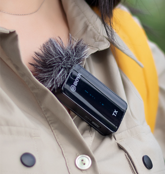 Micrófono Clip-on Profesional para Smartphone y Cámara