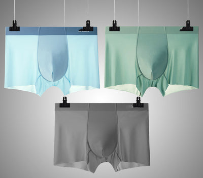 Calzoncillos Hombre Ice Silk Sin Marcas Cuadrado - Image 9