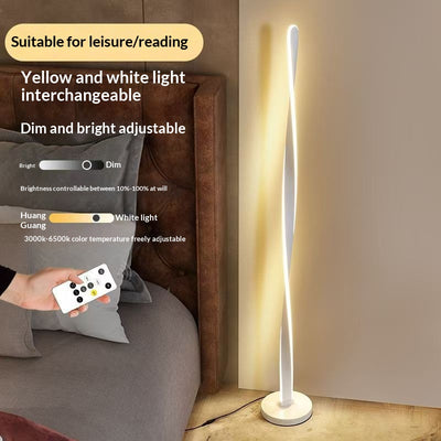 Lámpara de Piso Moderna Elegante con Luz de Mesita - Image 16