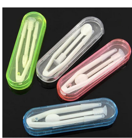 Kit de Pinzas y Ventosa para Lentes de Contacto