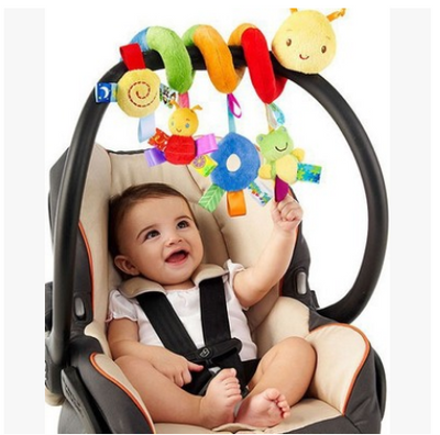 Juguetes Colgantes Suaves para Bebé - Sonajeros de Peluche para Cuna y Carrito - Image 10