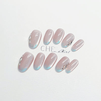 Uñas Postizas Espejo Mágico Ojo de Gato Ovaladas - Acabado Premium - Image 8