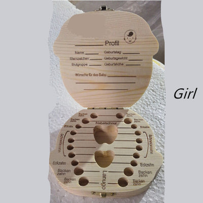 Caja de Madera Organizadora de Dientes para Bebés y Niños - Image 19