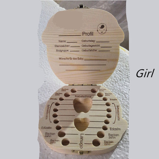 Caja de Madera Organizadora de Dientes para Bebés y Niños - Image 19