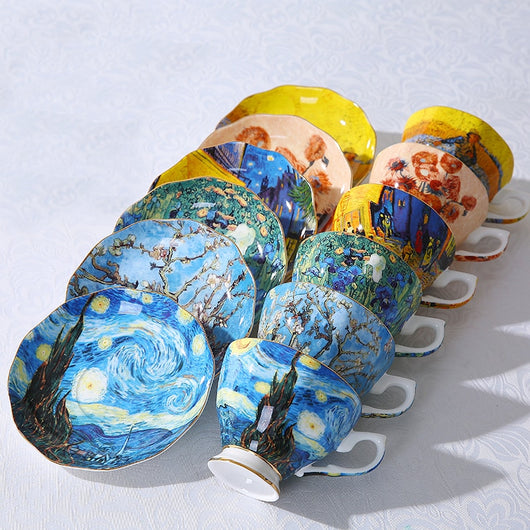 Taza de Café Cerámica de Lujo Estilo Europeo - Image 3
