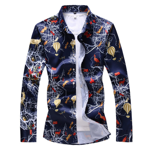 Camisa Estampada de Manga Larga - Image 13
