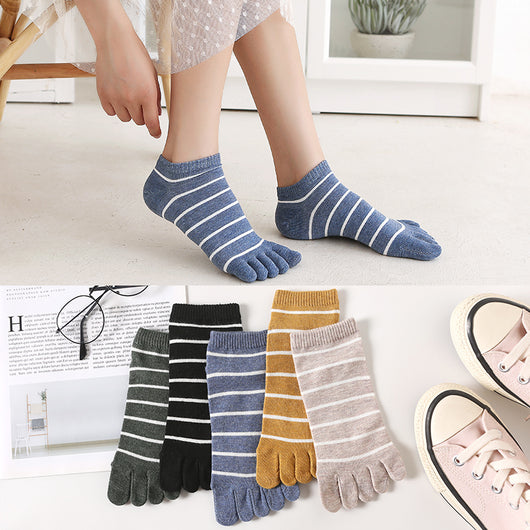 Calcetines de Algodón con Dedos Separados - Altura Media para Mujer - Image 33