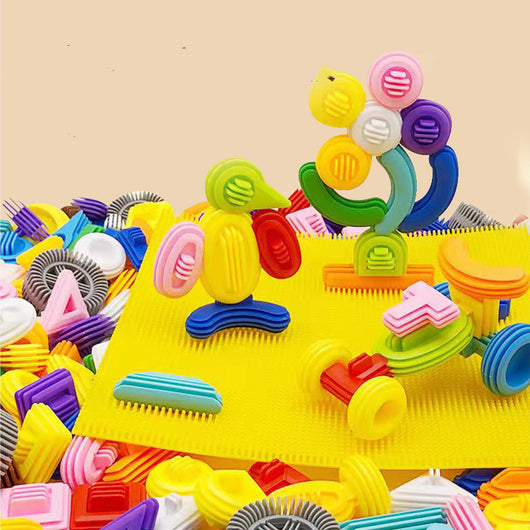 Bloques de Goma Suave para Morder - Juguete Sensorial Mágico - Image 8