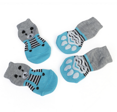 Calcetines Cálidos de Algodón para Mascotas - Comodidad y Amor - Image 7