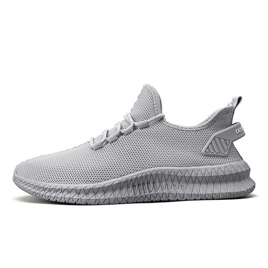 Zapatos Deportivos Casuales de Malla Transpirable para Hombre Talla Grande