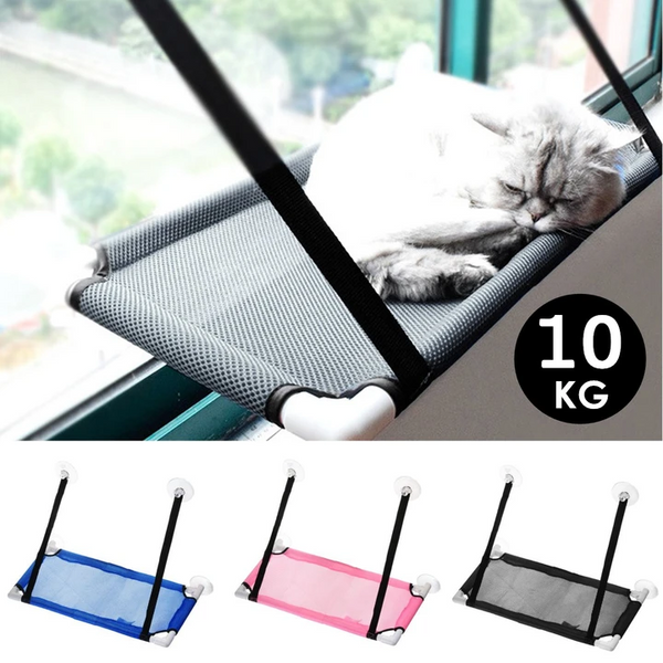 Hamaca Colgante para Gatos en Ventana