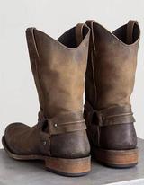 Botas Casuales para Hombre con Tacón Cuadrado Bajo - Image 4