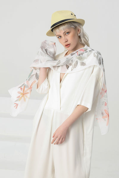 Pañoleta de Seda Chifón Larga - Elegancia y Versatilidad - Image 7