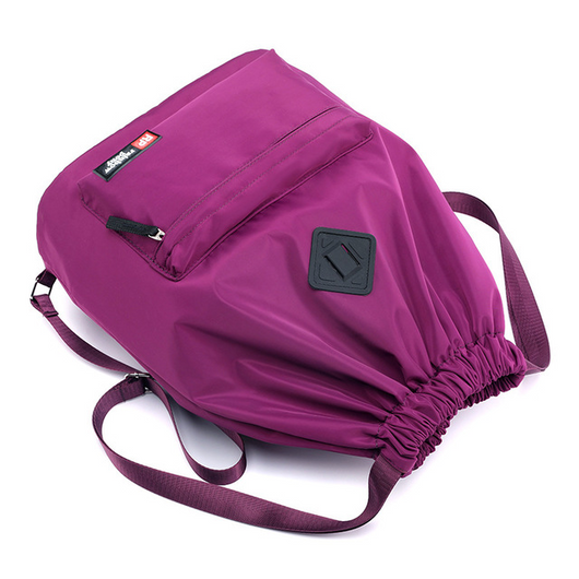 Mochila de viaje con cordón impermeable unisex - Image 2